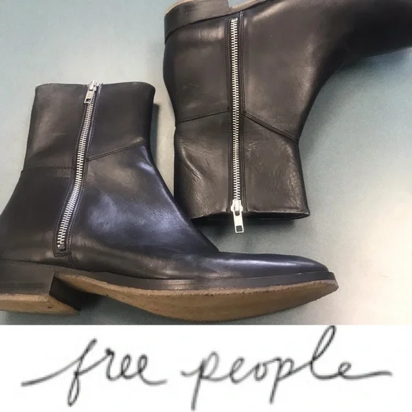 Gorgeous, Free People Luna moto boots❤️ - Picture 3 of 10